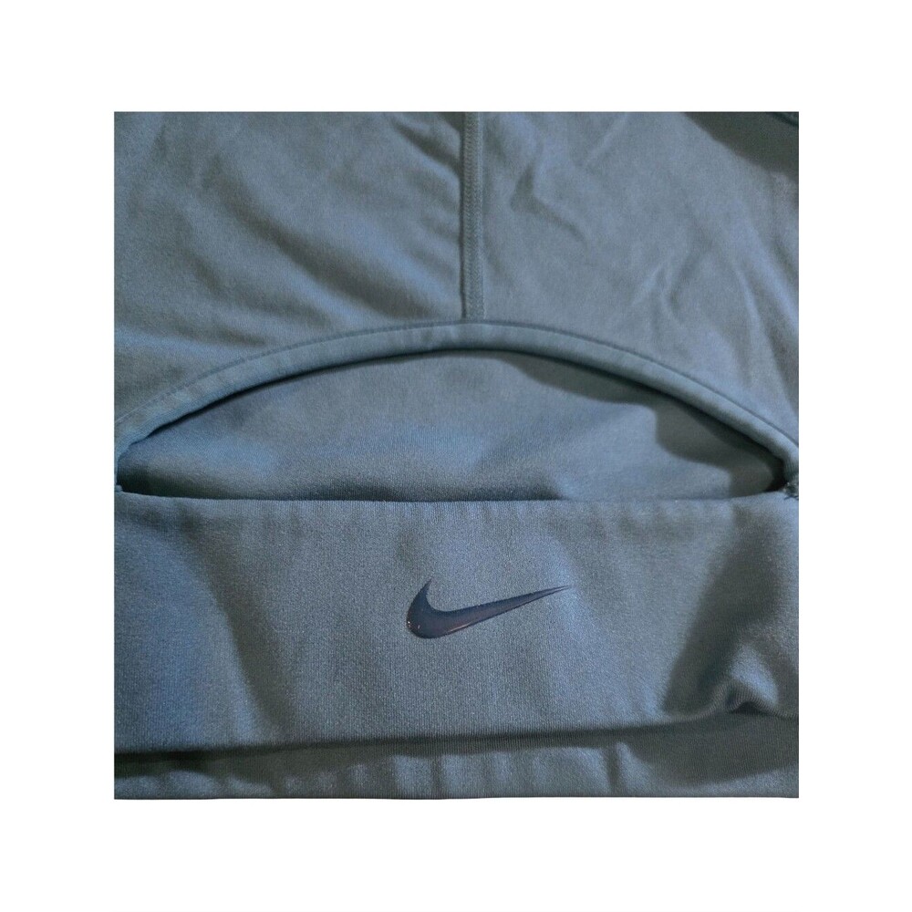 Nike Dri-FIT Buckle Cropped Training Tank Top Women Blue Size Small Athletic - Picture 6 of 8